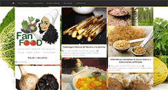 Desktop Screenshot of fanfoodweb.com